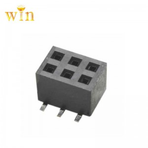 2.0mm 2x3P SMT vertical model female header pin header socket