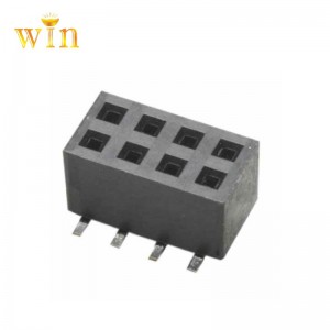 2.0mm 2x4P SMT vertical model female header pin header socket