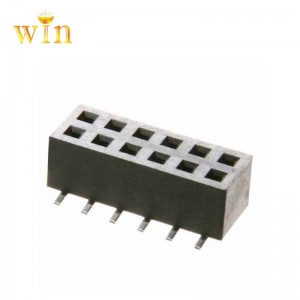 2.0mm 2x6P SMT vertical model female header pin header socket