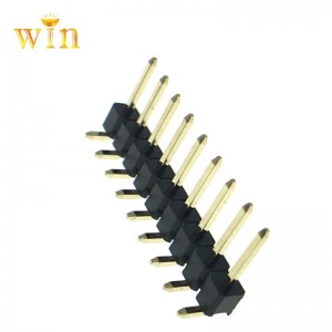 2.54mm pitch 9P single row pin header